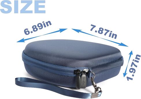 CaseSack Case for Bose QuietComfort Bluetooth Headphones with Microphone, QuietComfort 45, 35, 35 II, Replacement case only (Blue) in Kuwait