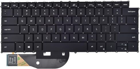 لوحة مفاتيح بديلة بإضاءة خلفية لجهاز Dell XPS 15 9500 9510 9520 9530، XPS 17 9700 9710 9720 9730، Precision 5550 5560 5750 5760 Series Laptop، XPS 9500 9700 لوحة مفاتيح بديلة بتصميم أمريكي in Kuwait