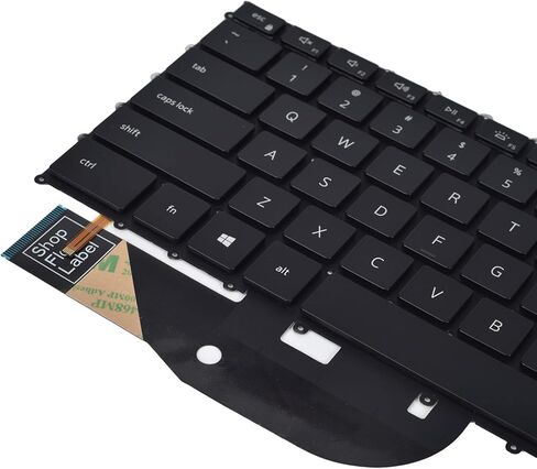 لوحة مفاتيح بديلة بإضاءة خلفية لجهاز Dell XPS 15 9500 9510 9520 9530، XPS 17 9700 9710 9720 9730، Precision 5550 5560 5750 5760 Series Laptop، XPS 9500 9700 لوحة مفاتيح بديلة بتصميم أمريكي in Kuwait