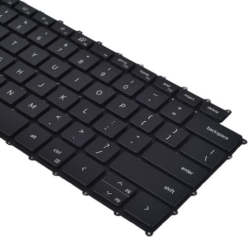 لوحة مفاتيح بديلة بإضاءة خلفية لجهاز Dell XPS 15 9500 9510 9520 9530، XPS 17 9700 9710 9720 9730، Precision 5550 5560 5750 5760 Series Laptop، XPS 9500 9700 لوحة مفاتيح بديلة بتصميم أمريكي in Kuwait