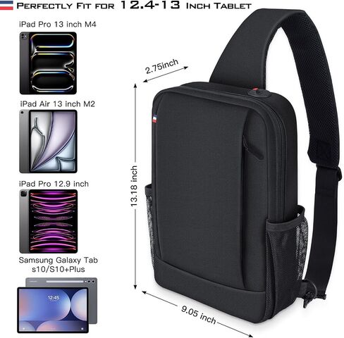 Tablet Carrying Sleeve Shoulder Bag for Amazon Fire Max 11/Fire HD 10 Plus/Fire HD 10 Kids Pro 2023-2021,iPad Pro M4 11 inch/iPad Air M2 2024/iPad 10th/Air 5/Samsung Galaxy Tab S9 S8 Case in Saudi Arabia