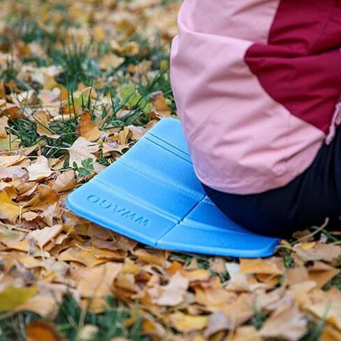 GANAZONO 8 قطع وسادة إسفنجية قابلة للطي، حصيرة قابلة للطي، وسادة مقعد للتخييم، وسادة تخييم، حصيرة تخييم، وسادة مقاومة للماء، وسادة Xpe، بطانية للنزهة، وسادة للنزهة in Kuwait