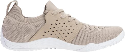 WHITIN Men's Trail Running Shoes Minimalist Barefoot Zero Drop Sneakers Wide Width Size 14 Toe Box Gym Workout Fitness Breathable Brown Gum 48 in Saudi Arabia