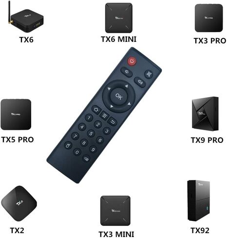 Original Replacement Remote Control Controller for Android TV Box tx3mini tx3 pro tx6 tx6mini tx3max tx92 tx9 pro tx2 tx9 pro tx5 pro in Kuwait