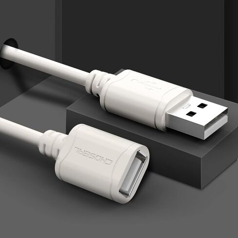 3.3Feet USB 2.0 A-Male to A-Female Extension Cable for Webcam, Gamepad, USB Keyboard, Flash Drive, Hard Drive, Printer in Saudi Arabia