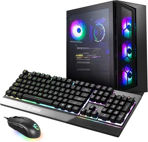 MSI Aegis R 10SC-017US High-End Full Tower Desktop Intel Core i7-10700F Processor RTX 2060Super 8GB GDDR6 16GB DDR4 1TB HDD 512GB SSD WiFi 6 Windows 10 Home VR Ready in Saudi Arabia