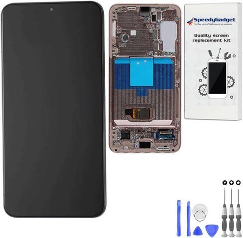 [الجودة الأصلية] استبدال شاشة S22 لهاتف Samsung Galaxy S22 6.1 بوصة AMOLED محول رقمي لشاشة تعمل باللمس مع إطار أسود فانتوم - استبدال LCD in Saudi Arabia