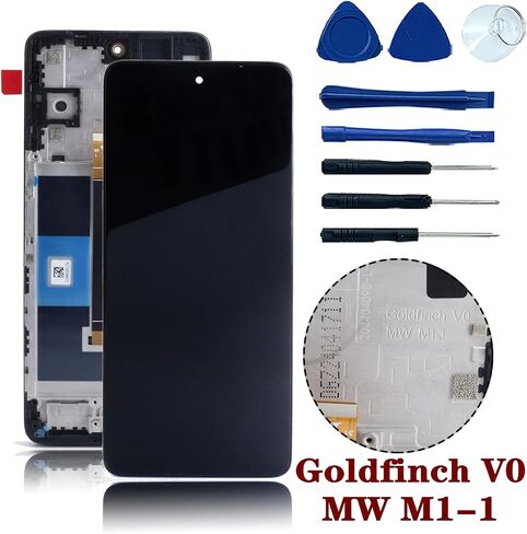 for TCL 50 XL 5G T702W LCD Display Touch Screen Digitizer Assembly Frame 6.78" (with Frame) in Kuwait
