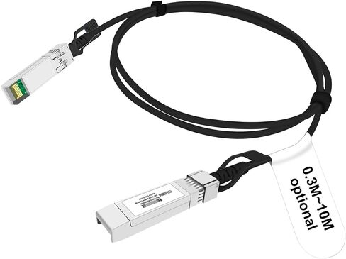 كابل SFP كابل SFP+ DAC Twinax، كابل ألياف بصرية 10G SFP+ كابل توصيل مباشر 3 أمتار 30AWG متوافق مع Ci SCO SFP-H10GB-CU3M UC-DAC-SFP+ in Saudi Arabia