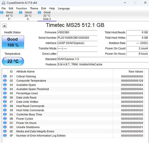 Timetec 2TB PCIe 4.0 White Heatsink Gaming SSD NVMe Phison E27T PCIe Gen4x4 M.2 2280 3D NAND TLC SLC Cache Read/Write Speed Up to 7,400/6,400 MB/s Internal Solid State Drive for PS5, PC Desktop in Saudi Arabia