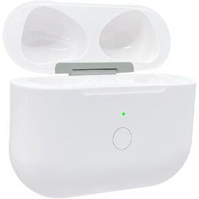Wireless Charging Case Compatible with AirPods 3rd Generation, Charger Case Replacement for Airpod 3rd Gen with Bluetooth Pairing Sync Button, No Earbuds Include