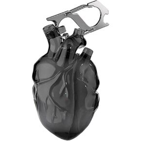 for Airpods Pro 2 Case 3D Heart, Soft Silicone Protective Case with Keychain, Fantasy Design for Airpod Pro 2nd Generation Case (Clear, AirPods Pro1st/Pro2 nd)