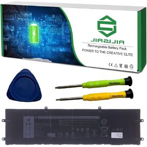DWVRR Laptop Battery Replacement for Alienware X15 X17 R1 R2 Inspiron 16 7620 2-in-1 Series Notebook 0NR6MH NR6MH Black 11.4V 87Wh 7250mAh