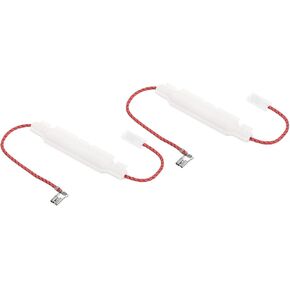 PATIKIL Microwave High Voltage Fuse Tube with Shell, 2 Pack 5KV 0.85A Universal Replacement Part for Most Universal Microwave Oven