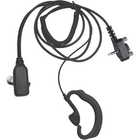 G Shape Vx261 Headset Standard Radio Mic Earpiece with Microphone Headphone Ear Piece for Motorola Vertex vx-354 vx-261 evx-534 evx-531 evx-s24 evx s24