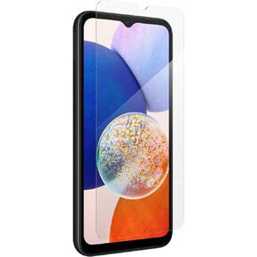 Zagg InvisibleShield Glass Elite Screen Protector Designed for Samsung Galaxy A14 5G - Advanced Impact & Scratch Resistant, Made with Reinforced Edges, Silky Feel, ClearPrint Technology, Easy Application, Clear