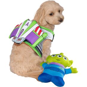 Rubie's Disney Toy Story Buzz Pet Accessory and Toy Bundle, As Shown, Medium/Large