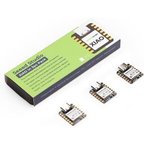XIAO nRF52840 3PCS Pack - NFC, Onboard Bluetooth5.0 Antenna, Supporting Arduino, MicroPython, CircuitPython, tinyGo, Zephyr, Meshtastic, Amazon Sidewalk, QMK, ZMK