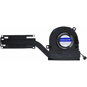استبدال غرفة التبريد والمروحة الجديدة لـ dell Latitude 7280 E7280 7290 7380 7390 0KM50T KM50T (لا تناسب Dell Latitude E7390، Dell Latitude 7390 2-in-1 Series) EG50040S1-C920-S9A DC5V 0.4A