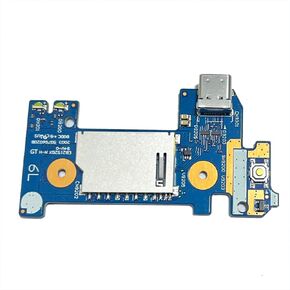 Zahara Type-C قارئ بطاقة SD USB لوحة الطاقة بدون كابل لـ HP Pavilion 14-CF 14-DF 14-DK 14S-CF 14S-CR 14-CR 14-DP 14-CM 14-CK 14-CF/TPN-I130 6050A2979701 L23186-001 L24483-001/14-CF0006DX