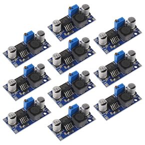 10PCS LM2596 DC-DC Buck Converter Step Down Modules 3A 3-40V to 1.5-35V High Efficiency Voltage Regulator Buck Converter Adjustable