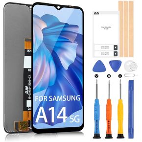 Screen Replacement for Samsung Galaxy A14 5G LCD Display Screen Touch Assembly Replacement with Repair Parts for SM-A146,SM-A146U, SM-A146U1,SM-A146U1/DS