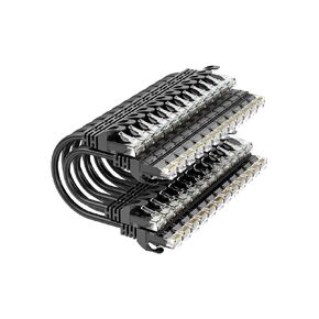 CableCreation Cat 6 Ethernet Cable 0.5ft (24 Pack), Ethernet Patch Cable 10G, Patch Cables Cat6 for Patch Panel to Switch,Personal Computer