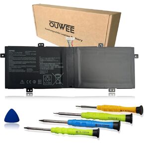 C21N1833 Laptop Battery Compatible with Asus ZenBook 14 UM431 UM431DA-AM020T UX431 UX431FA UX431FN UX431FL VivoBook S14 S431FA S431FL Series C21PtJH 7.7V 47Wh 6000mAh