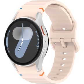 TiMOVO Soft Silicone Sport Band Compatible with Samsung Galaxy Watch 7/6/5/4 Band 40/44mm, No Gap Bands for Galaxy Watch FE 40mm, 5 pro 45mm, 6 Classic 43/47mm, 4 Classic 42/46mm