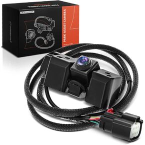 A-Premium Park Assist Camera Rear View Backup Reverse Camera Compatible with Select Chevrolet & GMC Models - 2016-2019 Silverado 2500 HD Silverado 3500 HD, 2016-2019 Sierra 2500 HD Sierra 3500 HD