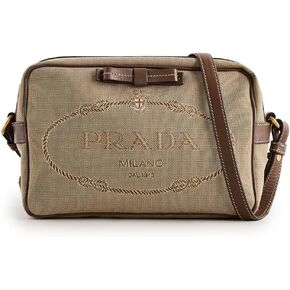 حقيبة كتف برادا للكاميرا من قماش الجاكار المحبوب مسبقًا للسيدات، من القماش in Kuwait