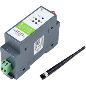 RS485 to WiFi/Ethernet Module, Rail-Mount Serial Server, Modbus MQTT Gateway, Support 802.11b/g/n Wireless Standards, Support RS485 to WiFi, RS485 to Ethernet, Ethernet to WiFi, etc.