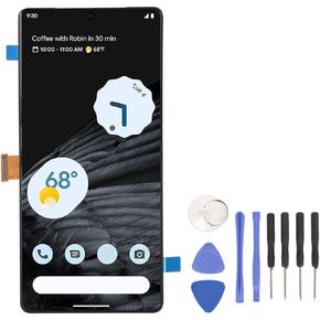 ciciglow AMOLED Screen Replacement for Google Pixel 7 Pro GP4BC GE2AE, 6.7in Touch Screen Digitizer Assembly with Tool, 3120x1440 Resolution Display Touch Screen Repair Kits