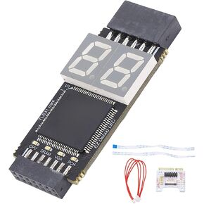 Hilitand Motherboard Diagnostic Card Laptop Analyzer Adapter Card Kit with PCIe LPC Port for PC Computer Debugging