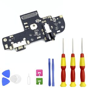 Moto G Stylus 5G 2021 Charging Port Flex Cable Replacement for Motorola Moto G Stylus XT2131 USB Charging Port Board Audio Jack Flex Cable Repair Part with Tools 6.8"