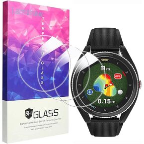 Compatible for Voice Caddie T9 Screen Protector, [3 Pack] 9H Tempered Glass Screen Protector Film Compatible for Voice Caddie T9 Smart Golf Watch (3 Pack)
