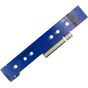 NFHK Low Profile Dual 2X NVME M.2 SSD to PCIE Express Gen4 X8 X16 Raid Card VROC Raid0 Hyper Adapter