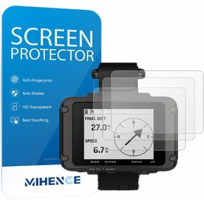 Screen Protector Compatible for Garmin Foretrex 801 Tactical Watch, PET HD Protective Film (3 PCS)