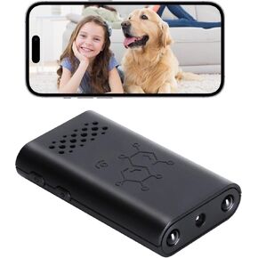 Yunir Small Camera, 1080P HD Night Vision Motion Detection Mini Hidden Security Camera, with Built in Microphone, for Indoor Outdoor Home Security