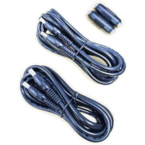 Male to Male DC Extension Cord 5.5mm x 2.1mm,DC 5v 9v 12v 20v 24v 6a max Power Cable for Security Camera,Dvr Standalone LED Strip,Car,CCTV IP Surveillance,fit for Starlink Mini Power Cable 6.5ft 2Pack