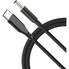 Starlink Mini Power Cable,PD100W USB C to DC Power Cable,Replacement Power Cable for Starlink Mini,100W Type-C Input to Barrel Jack Charging Cord,Working Best with 100W+ PD Source(3.3FT/1M)