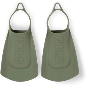 Arena Unisex Adult Comfortable Lightweight Swim Training Fins for Men and Women Silicone Short Blade Flippers Open Heel