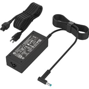 45W BLue Tip Laptop Charger Fit for HP Stream 11 13 14 11-d010wm 11-r014wm Notebook 14 15 PC 15-f233wm 15-f272wm 741727-001 740015-001/2/3 TPN-LA15 TPN-LA16 TPN-CA14 19.5V 2.31A Smart AC Adapter Power