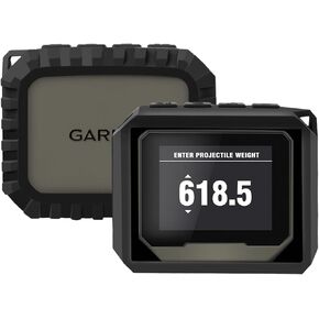 Camouflage Silicone Protective Case for Garmin Xero C1 Pro Chronograph - Ultra Durable, Shockproof Design with 1Pcs Tempered Glass Screen Protector for Optimal Protection Garmin Xero C1 Pro