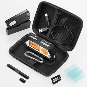 All in One - Protective Case Set for Flipper Zero & for Wi-Fi Dev Board V1 ESP32-S2, The Most Complete Ultimate Starter Kit Accessories for Flipper Zero - Pure Black