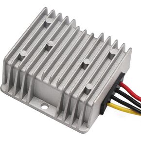 DROK® DC-DC محول طاقة مقاوم للماء للسيارة 12 فولت إلى 24 فولت 12 أمبير منظم جهد 288 واط فولت وحدة محول تصعيد للبطارية تلفزيون LCD للطاقة الشمسية in Kuwait