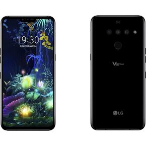 LG V50 ThinQ Smartphone LMV450PM, 5G, 128GB, Aurora Black - Sprint CDMA and GSM Unlocked