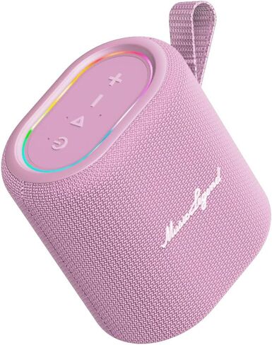 Portable Bluetooth Speaker with 10W Output, TWS Stereo Combo Bluetooth Speakers, 10-Hour Battery,IPX6 Waterproof, Outdoor/Indoor,Type-C Charging,for Home, Camping, Travel (Pink) in Saudi Arabia