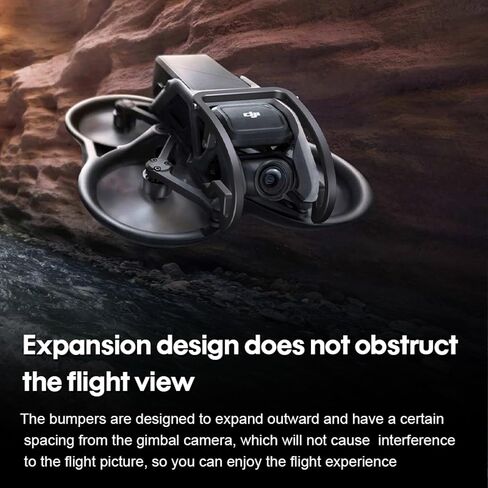 مصد انحراف للطائرة بدون طيار لـ DJI Avata FPV، كاميرا من سبائك الألومنيوم مضادة للتصادمات PTZ لحماية ملحقات الطائرة بدون طيار in Kuwait