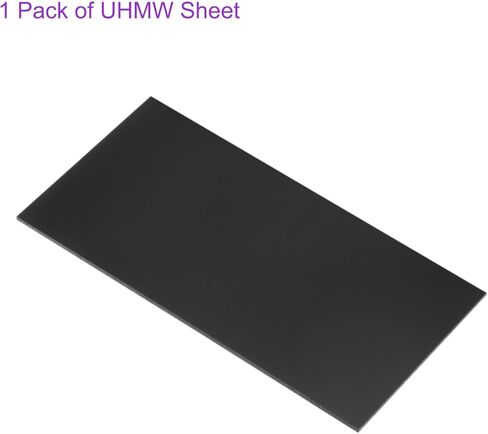 DMiotech 12 x 24 x 1/8 Inch Plastic UHMW Sheets, Ultra High Molecular Weight Polyethylene, Opaque White Polyethylene Board for Automotive, Chemical, Manufacturing, DIY Home Kitchen in Kuwait